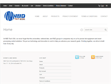 Tablet Screenshot of nbdusa.com